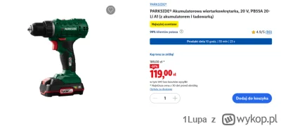 1Lupa - @Saeglopur: akurat kupiłem tę wkrętarkę bo akumulator mi się przyda do pistol...