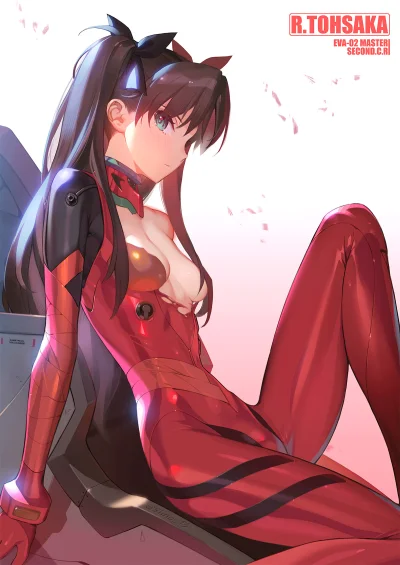 LatajacaPapryka512 - #randomanimeshit #anime #fate #fatestaynight #rintohsaka #evange...