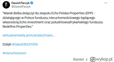Xianist - No kochani, teraz to juz wiemy dlaczego według Marka Belki ceny nieruchomoś...