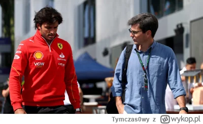 Tymczas0wy - Carlos Sainz z partnerką. Koloryzowane.
#f1