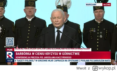 Wwolt - #polityka #bekazpisu #bekazprawakow Kaczyński się rozwodzi nad tym jak to gór...