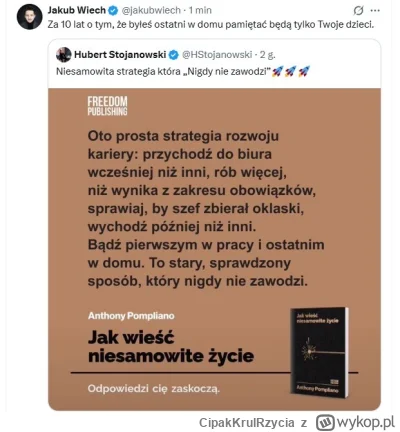 CipakKrulRzycia - #programista15k #korposwiat #pracbaza