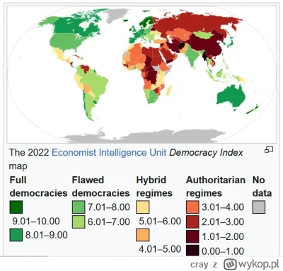 cray - @andro: USA też jest zaliczane do flawed democracy.
https://thefulcrum.us/big-...
