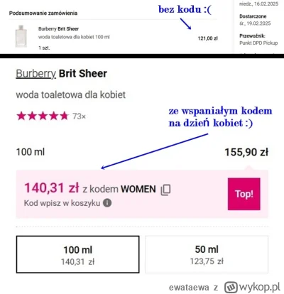 ewataewa - #perfumy 
o kurcze, tydzień temu składałam zamówienie, a teraz Notino rzuc...