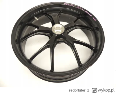 redorbiter - Zrobiłem sobie felgę do Ducati z lampy i stwierdziłem, że się pochwalę e...