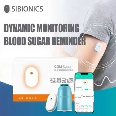 n____S - ❗ Sibionics Blood Glucose Meter 24h Real Time Monitoring Tester
〽️ Cena: 54....
