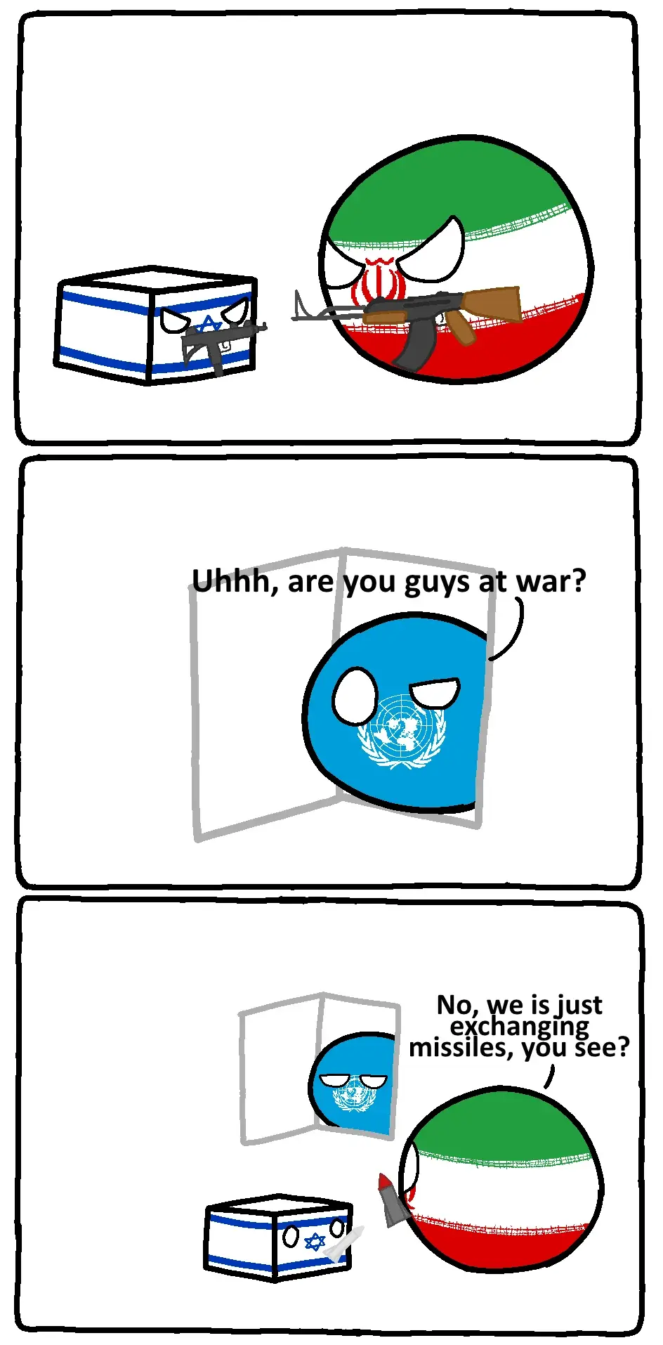 wfyokyga - #izrael #iran #polandball