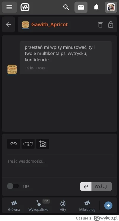 Casuel - Psiegryw- człowiek który o swoje niepowodzenia obwinia psiarzy i psy.

Niezd...