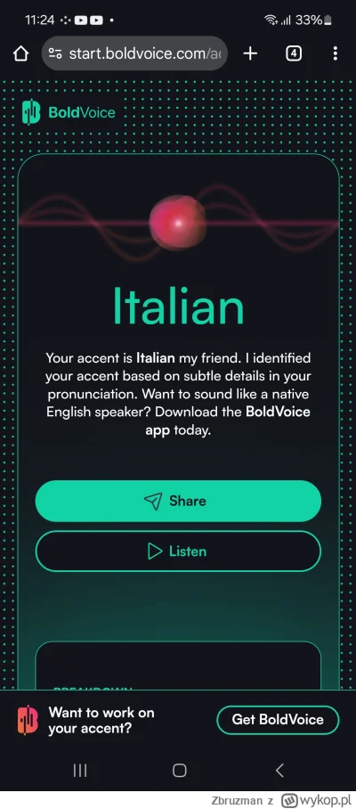 Zbruzman - Muszę przyznać że jestem zaskoczony