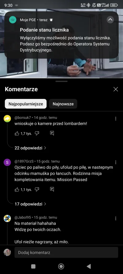 wash-and-go - Ale szmaty PGE , nie będzie można wpisywać stanu licznika w aplikacji z...