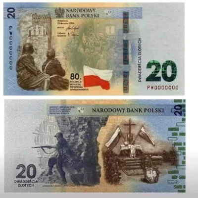 IbraKa - Dzisiaj pojawił się wizerunek nowego banknotu kolekcjonerskiego o nominale 2...