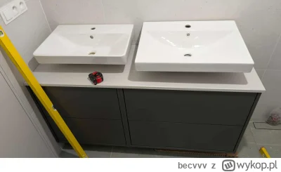 becvvv - @marcel_pijak: do szafki łazienkowej z ikea. Była bez blatu, to wziąłęm z od...