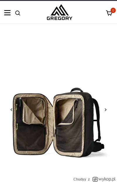 Chudyy - @khosis on się tak otwiera właśnie dodatkowo ten mały plecak masz na zewnątr...