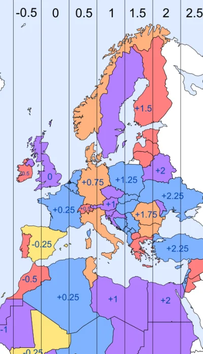rukh - #zmianaczasu #europa #mapporn #polska
Gdyby wprowadzić stały czas, to co jakby...
