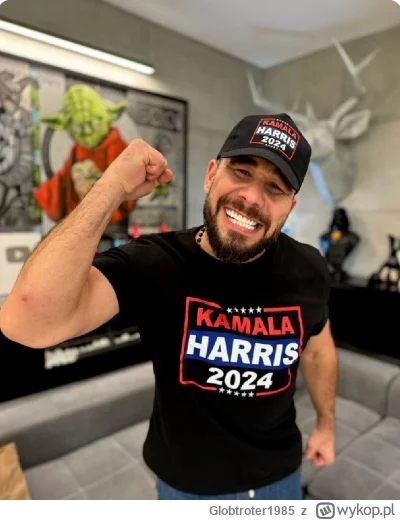 Globtroter1985 - #famemma #wybory #youtube #patostreamy 
Jak to jest możliwe że Kamal...