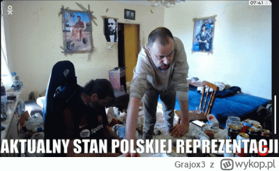 Grajox3 - Robert Dziadowski wielki kapitan małej reprezentacji.
Powinien skończyć tam...