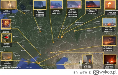 ish_waw - Ruskie rafinerie zdronowane jak dotąd od sierpnia 2025.

#ukraina #wojna #r...