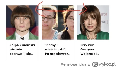 Menelowe_plus - Przestańmy udawać, ze Ralph Kamiński i Grażyna Wolszczak to dwie różn...
