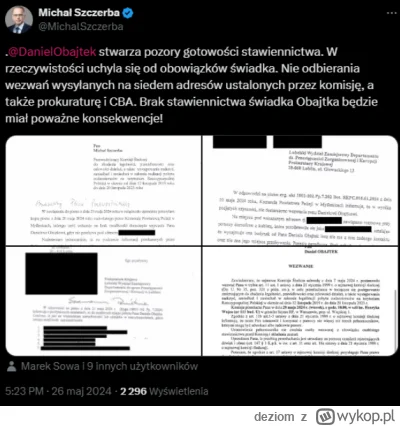 deziom - Swinty pan obajtek takze dobrze zarzadzal orlenem, że aż musi ukrywać się pr...