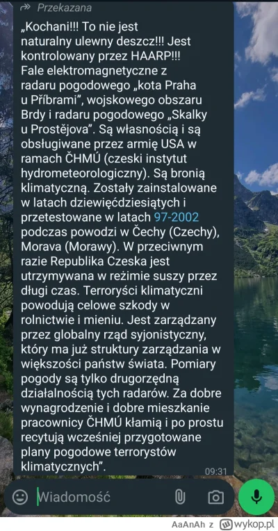 AaAnAh - W końcu naukowcom udało się poznać przyczyny ostatniej powodzi, oraz tej w 9...