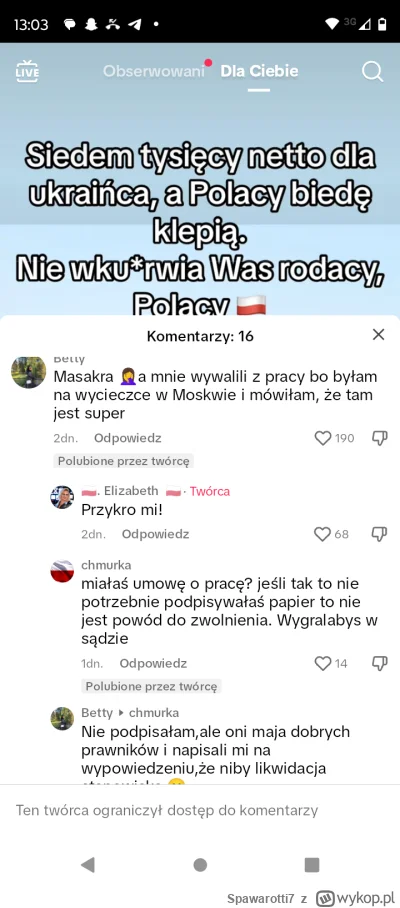Spawarotti7 - oni trolluja czy serio mają takie s----------e umysłowe xd #ukraina