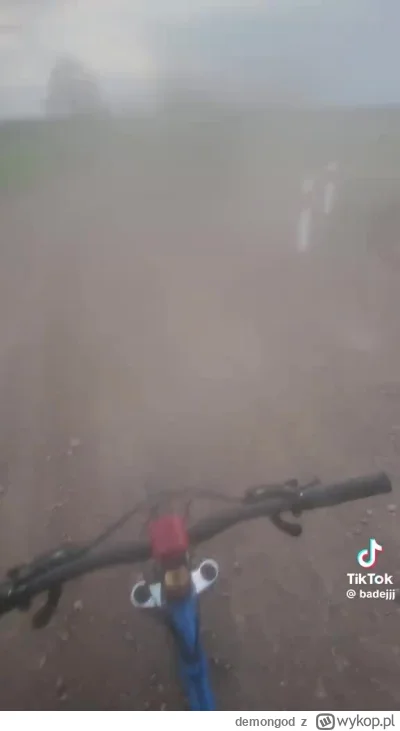 demongod - Jakiś idiota wjeżdża celowo na tory tuż przed pociągiem towarowym, zmuszaj...