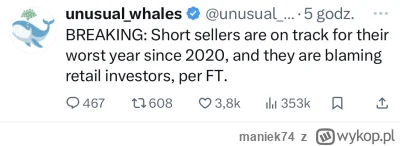 maniek74 - #gielda

przeklęty Retail nie chce bać się krachu ( ͡° ͜ʖ ͡°)