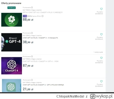 ChlopakNaMedal - Co to za scam na allegro ? Jak niby na rok skoro nie ma takiej opcji...