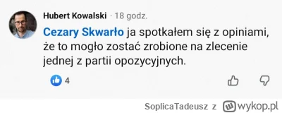 SoplicaTadeusz - A co to za komenatrze się pojawiają pod postami o wysadzeniu torów? ...