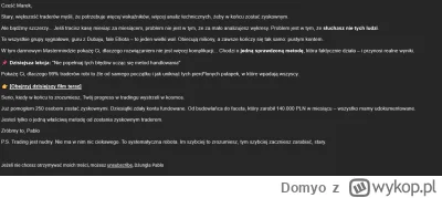 Domyo - #trading #forex #kryptowaluty #gielda

Cześć!
Czy jest tu ktoś, kto próbował ...