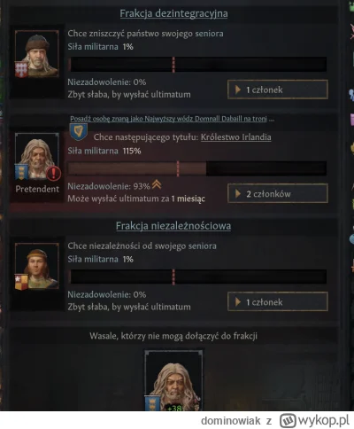 dominowiak - @T0pi5: znowu to samo, w 3 pokoleniu po śmierci króla pojawia się jakiś ...
