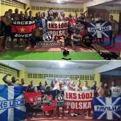 heatblast1221 - Lech Poznań & ŁKS Łódź & Flamengo & Cruzeiro, trening z ekipami z Bra...