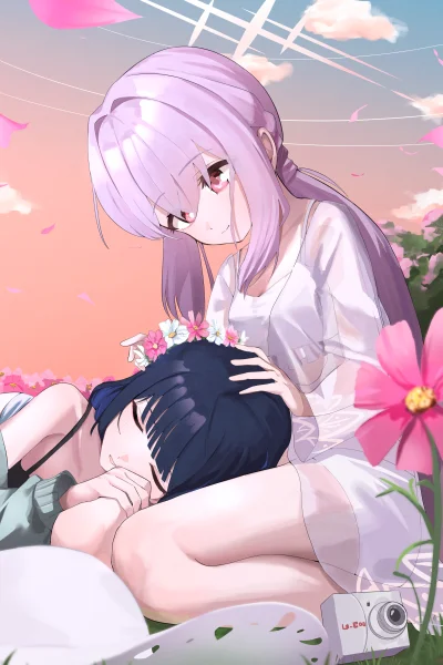 bakayarou - #randomanimeshit #bluearchive #atsuko #saori #parkianime #anime