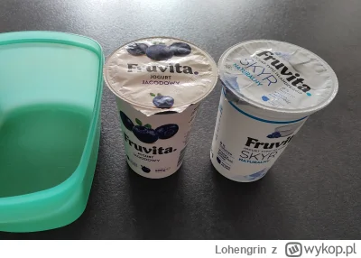 Lohengrin - Gainer jogurtowo-biedronkowy #mikrokoksy #jedzzwykopem