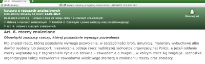 mariusz-wlk - @kikiton: Tu masz wycinek z przepisów. Ma obowiązek POWIADOMIĆ o znalez...
