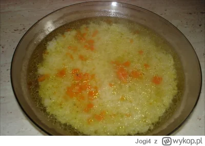 Jogi4 - Rosół z ryżem
#obiad #smacznego #jedzenie #jedzzwykopem