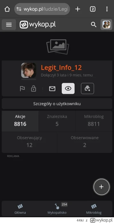 44kr - #famemma Ten wariat już ponad rok nie udziela się na tagu