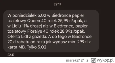 marek2121 - #jedzenie #handel #biedronka #lidl #papier