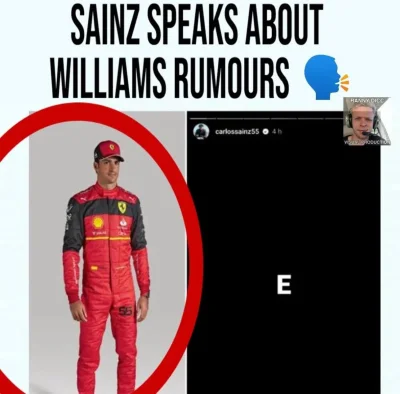 OgurRicc - Sainz ostro o przejściu do Williamsa i Robercie Kubicy!
#f1
