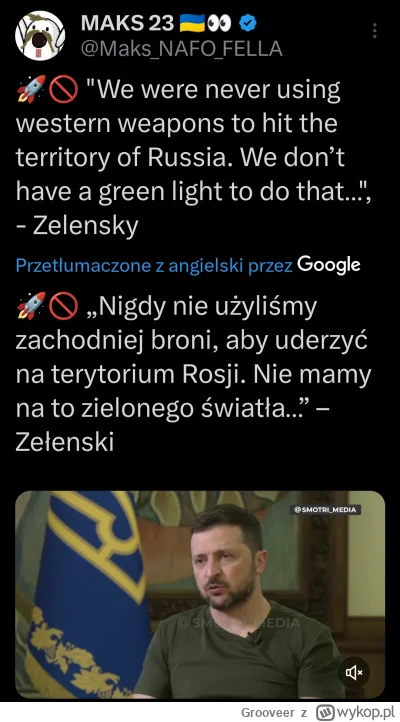 Grooveer - Przykra sprawa. Polityka zachodu jest bezwzględna.
#wojna #ukraina #rosja ...