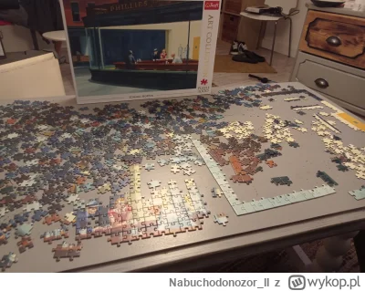 Nabuchodonozor_II - Chłop se puzzle kupił i nie wieczy go to bardziej relaksuje czy #...