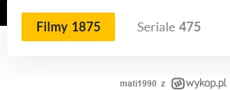 mati1990 - @Mateo132: w tym problem że ja mam ponad 1800 i już niema czego oglądać xD...