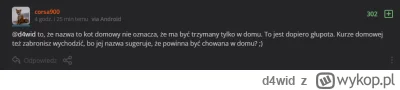 d4wid - >@d4wid: niemal codziennie na grupie jakiś kociarz szuka swojego kota, bo nie...