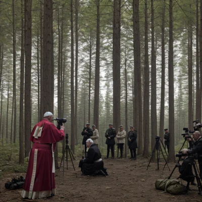 malibu99 - papież strzela w lesie katyńskim #2137