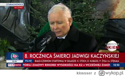 klossser - Transmisje mszy w rocznicę śmierci Jadwigi Kaczyńskiej najbardziej chciałb...