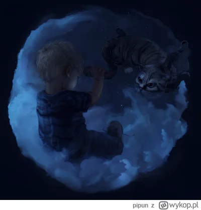 pipun - #rysujzwykopem #digitalpainting #tworczoscwlasna Miałem nieskończony obraz z ...