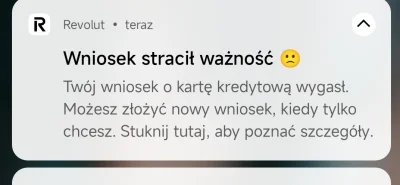 Koller - dostaliscie takie powiadomienie od revoluta? Bo ja nic nie skladalem a mi si...