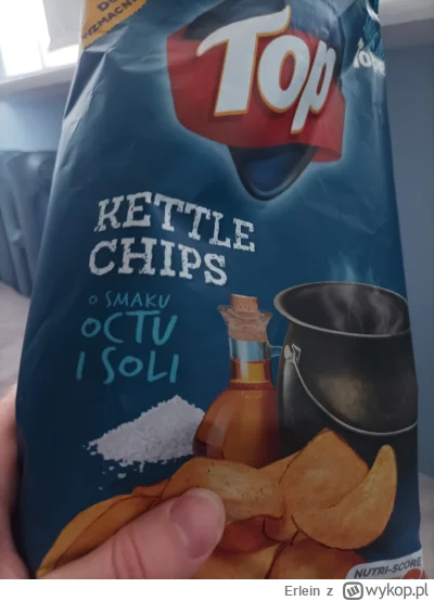 Erlein - Nowe #topchips wprowadzili o smaku soli i octu. Są super, mają taką fajną te...