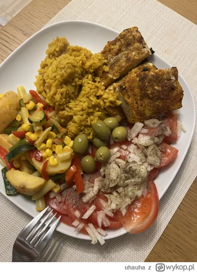 uhauha - #gotujzwykopem #dieta #obiad
Dawno mnie nie było na tagu.
Smacznego