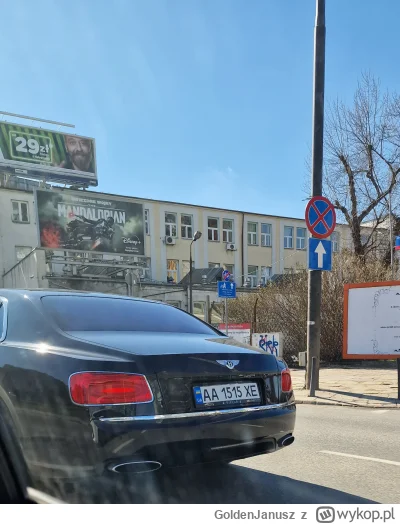 GoldenJanusz - bentley na ukraińskich blachach 
czegoś takiego jeszcze nie widziałem ...